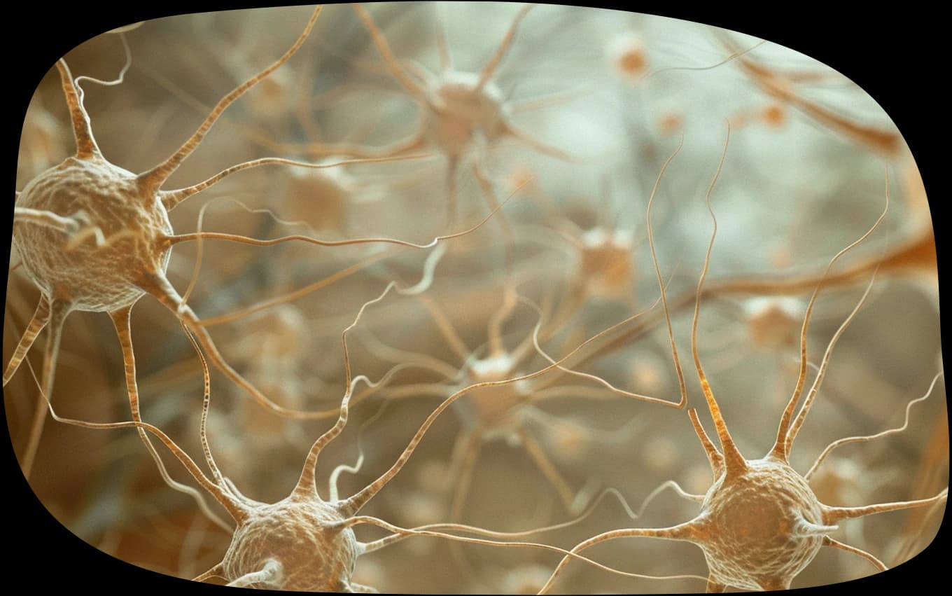 Vernetzte Neuronen als Sinnbild für klareres Denken
