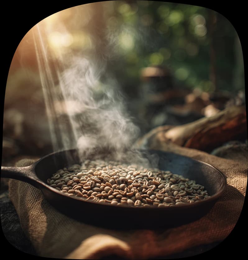 Kaffee rösten