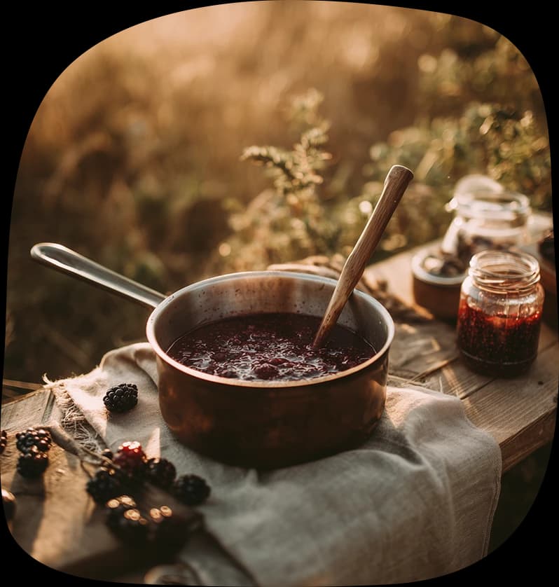 Marmelade kochen